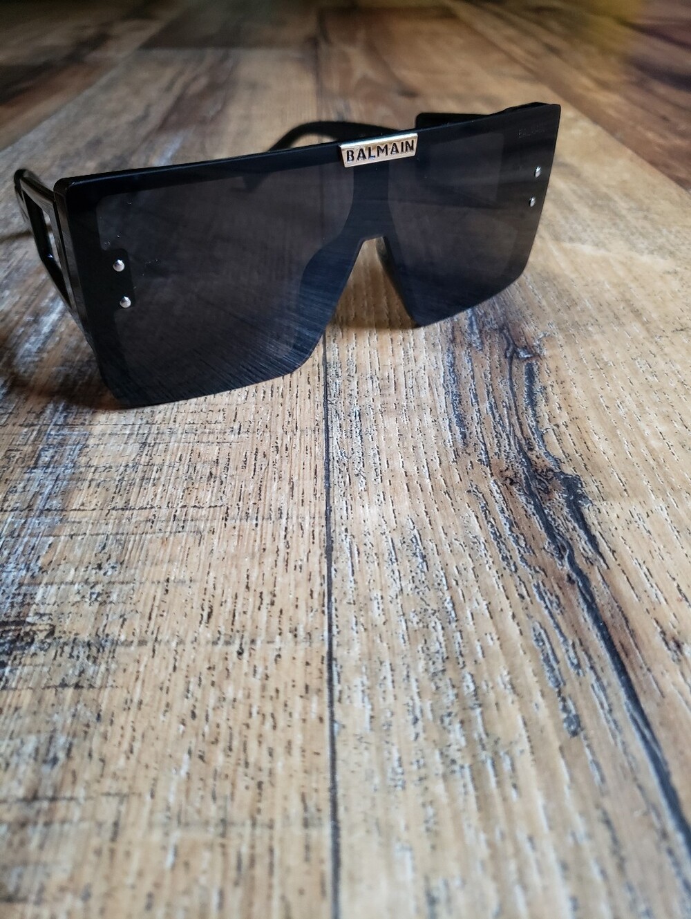 Designer Inspired Classic Black Logo Sunglasses